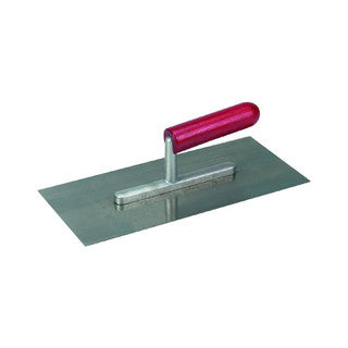 Glättekelle Stahl, Blattgrösse: 280/130 mm, mit zylindrischem Heft