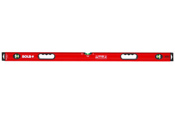 SOLA Alu-Wasserwaage BIG Red 3 mit Handgriffen