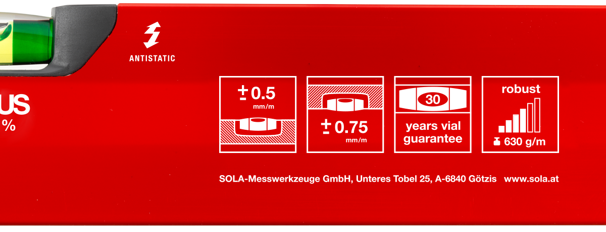 SOLA Alu-Wasserwaagen BIG X