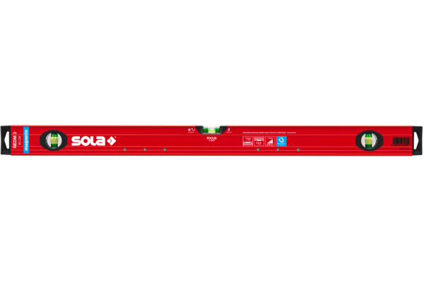 SOLA Alu-Wasserwaage REDM 3 mit Magnet