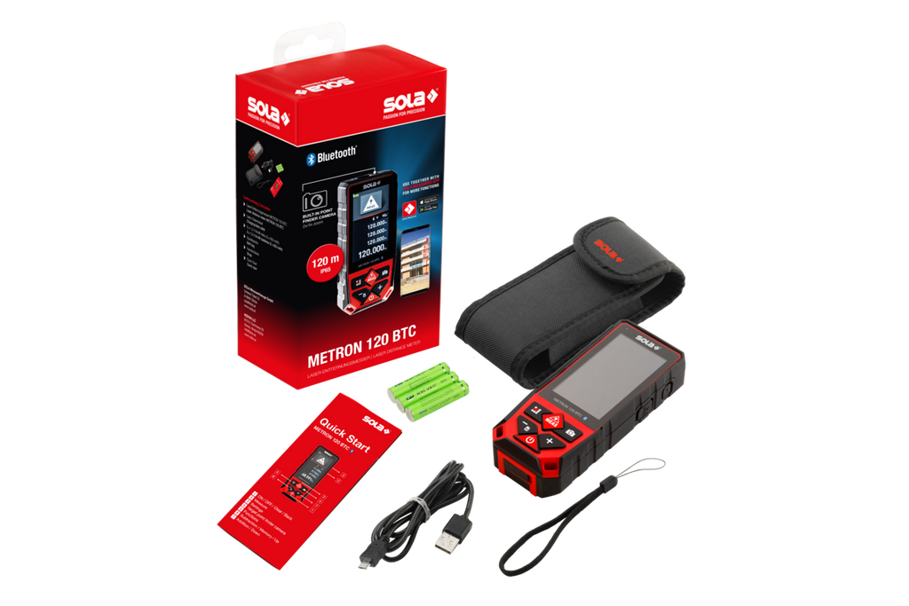 SOLA Laser-Entfernungsmesser METRON 120 BTC