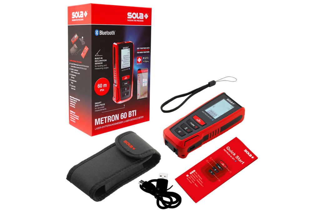 SOLA Laser-Entfernungsmesser METRON 120 BTC